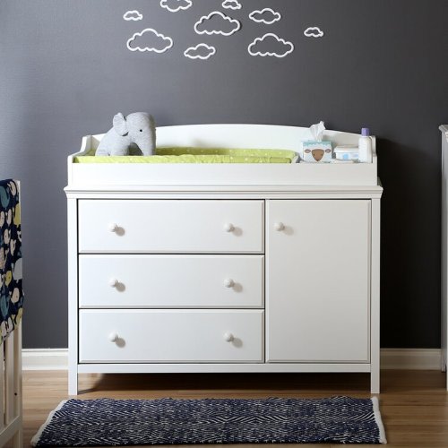 Cotton Candy Changing Table Dresser