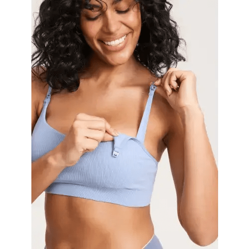 Ribbed Scoop Nursing Bralette