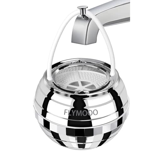 Bath Water Filter for Tub Faucet - 8 Stages Bathtub Water Filter Reduces Contaminants for Softer, Smoother Skin - 2,500 Gallons of Filtration, BPA Free (Silvery)