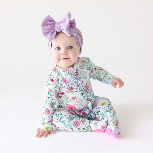 Tasha Footie Ruffled Zippered One Piece
