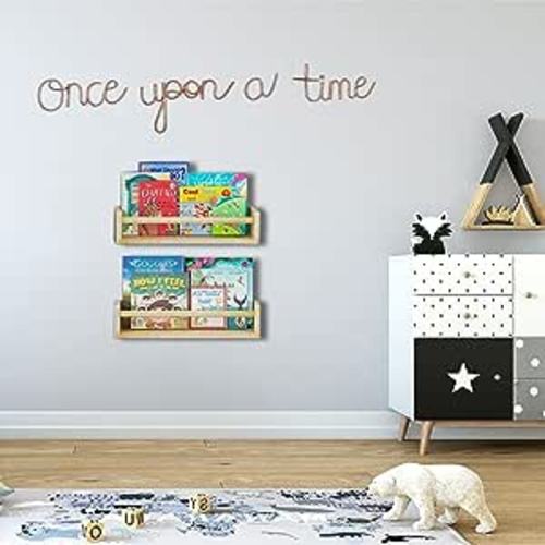 Amazon.com: Once Upon a Time Metal Wall Art Read Signs Playroom Decor Nursery Wall Decor Words Art for Kids Playroom Signs Book Themed Decor Bookshelves Little Library Sign (Rose Gold) : Home & Kitchen
