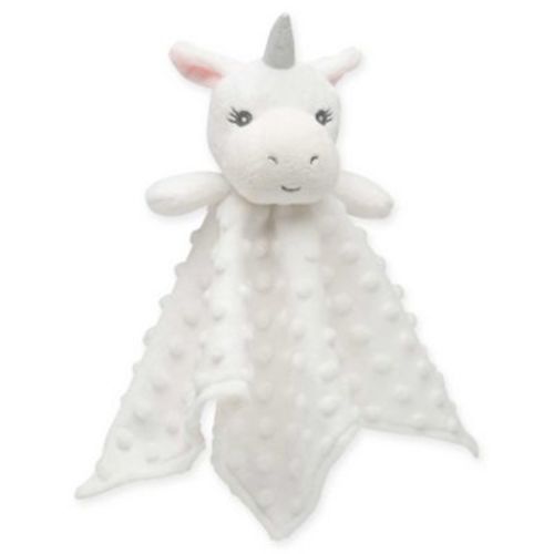 Elegant Baby® Unicorn Blankie Buddy in White - WHITE - 12" X 12"