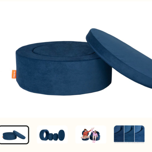 The Original Chunk™ Play Ottoman In Blueridge Navy