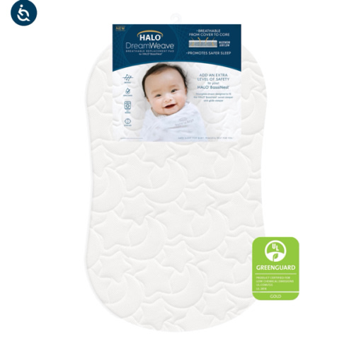DreamWeave Breathable BassiNest Mattress Pad | HALO