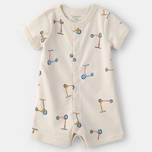Baby Boy Carter's Scooter Short Sleeve Romper