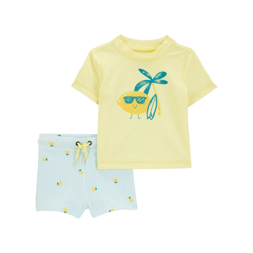 Baby Lemon Rashguard Set - Carter's | Carter's