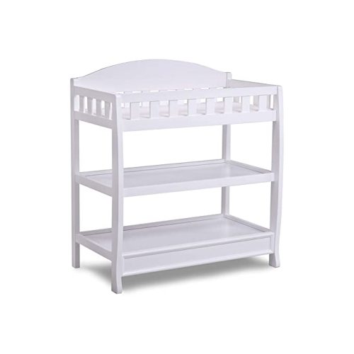 Delta Children Infant Changing Table with Pad, White