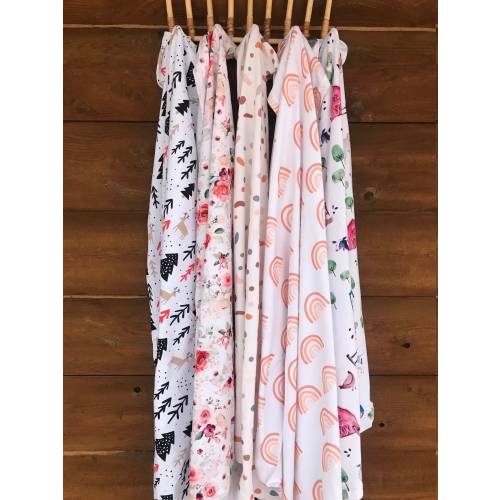 100% Organic Cotton Newborn Swaddle