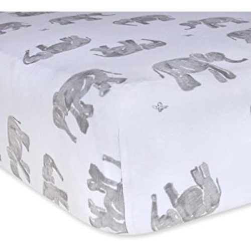Burt's Bees Baby - Fitted Crib Sheet, Girls & Unisex 100% Organic Cotton