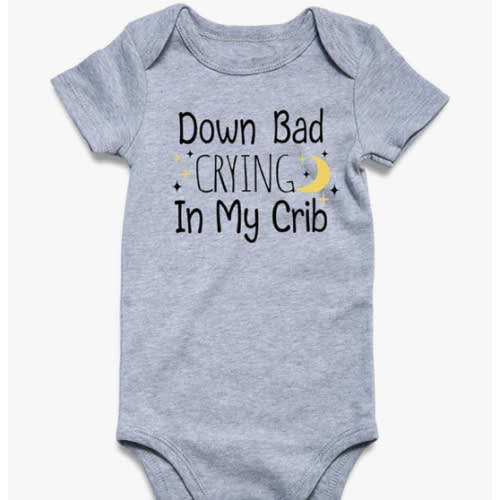Funnycokid Baby Boys Girls Bodysuit Funny Newborn Romper Short Sleeve Infant Neutral Outfits Jumpsuit 0-12 Months