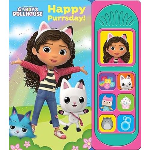 Gabby's Dollhouse - Happy Purrsday! Little Sound Book - PI Kids