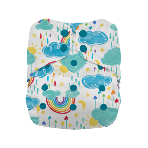 Thirsties Natural One-Size All-in-One Diaper - Snaps