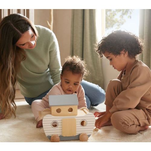 Noahs Ark Wooden Toy Set
