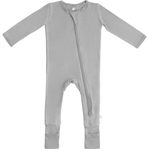 Dreamland Baby Baby Pajamas with DreamCuffs®, 6-9M, Moon Grey