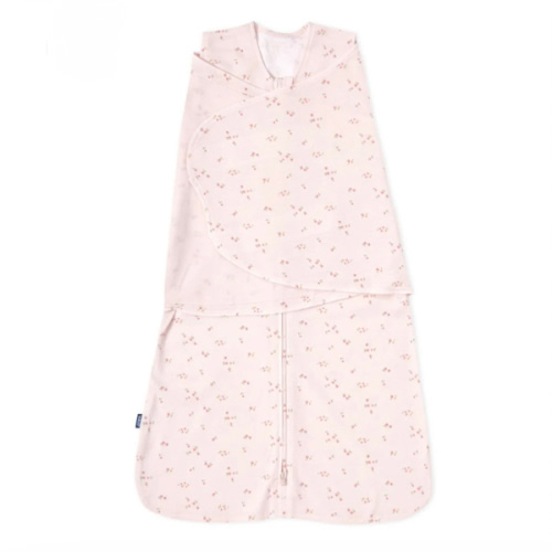 Pink Floral Cotton Swaddle Newborn | HALO