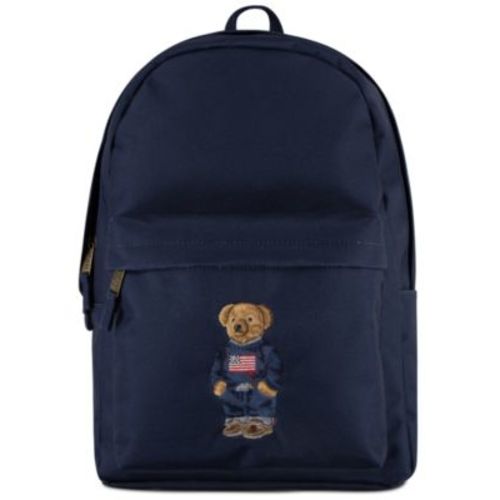 Kids Polo Bear Canvas Backpack