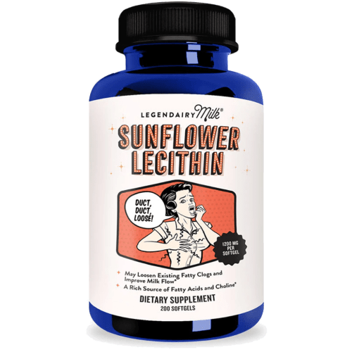 Sunflower Lecithin (1200mg of Organic Sunflower Lecithin per Softgel)