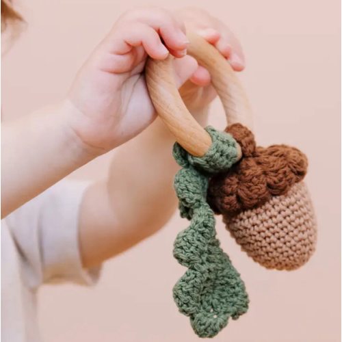 Cotton Crochet Rattle Teether
