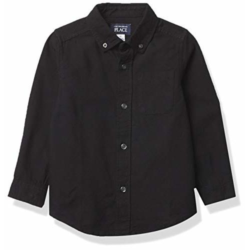 The Children's Place Baby Boys Long Sleeve Oxford Button Down Shirt