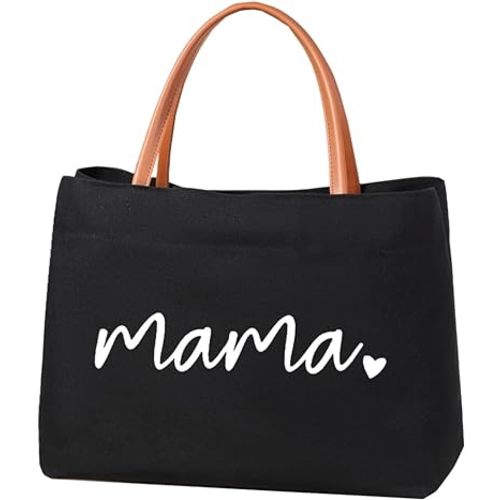 kifasyo Mama Tote Bag New Mom Gifts Momlife Purse | Baby Shower Gifts, Mothers Day Gifts, Birthday Christmas Gift