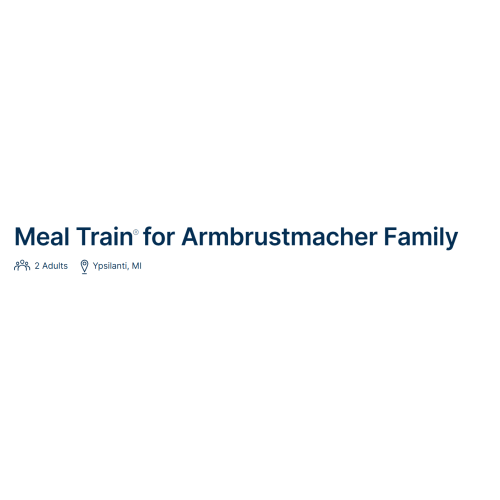 Meal Train - see notes for the link to sign up