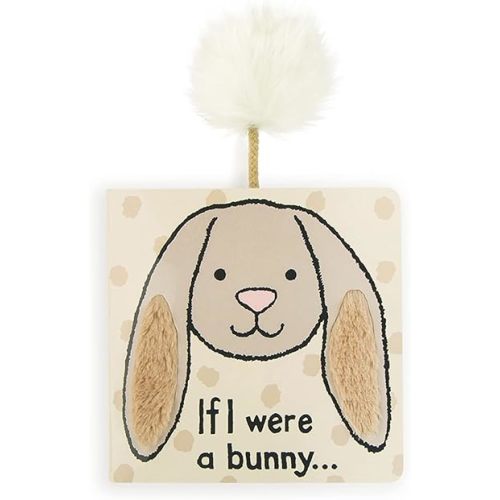Jellycat If I were a Bunny: A Baby Touch and Feel Board Book, Beige Bunny | Children's Book | Baby Gift