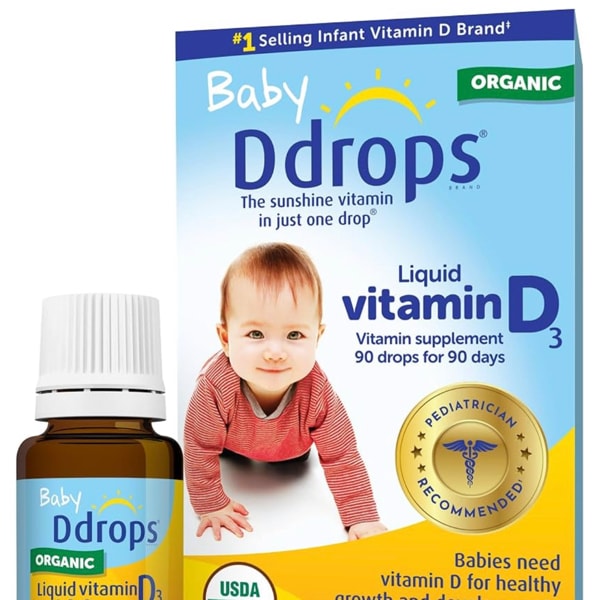 Ddrops Organic Baby Vitamin D Drops