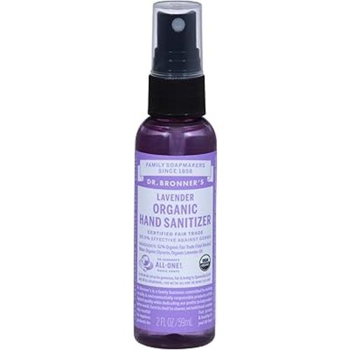 Dr. Bronner's Hand Sanitizer - Lavender - 2 Oz