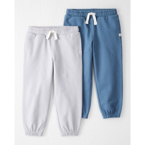 Toddler 2-Pack Organic Cotton French Terry Sweatpants - Little Planet | Carter's