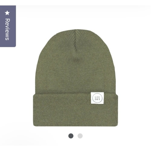 Beanie - Moss Green – Lou Lou & Company