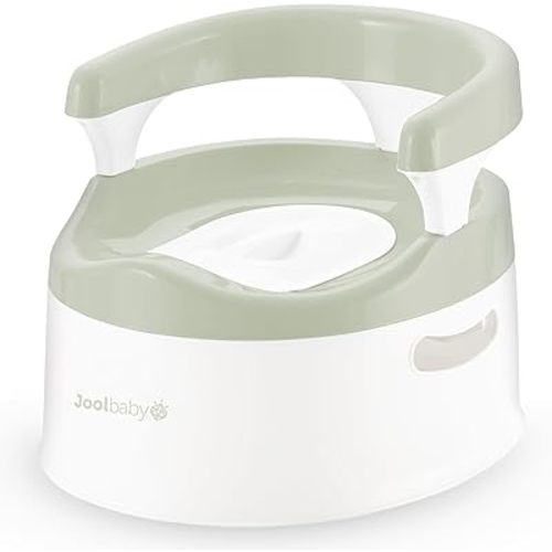Jool Baby Potty Chair for Toddler Toilet Training - Splash Guard & Back Support (Sage)