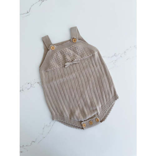 Knit Ribbed Romper
