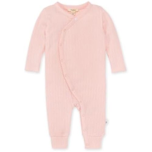 Burt's Bees Baby baby-girls Jumpsuit, 100% Organic Cotton One-piece Outfit Coverall With Hat