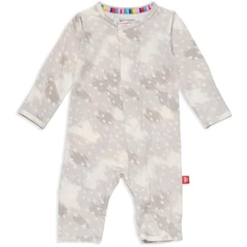 Magnetic Me Classic Magnetic Coveralls | Silky Soft Modal Fabric | Baby Onsie Available in Sizes Preemie - 24M