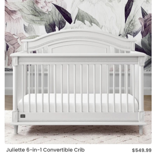 Juliette 6-in-1 Convertible Crib - Delta Children