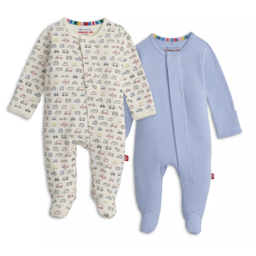 Unisex Cotton Footie Two-Pack Bundle - Baby
