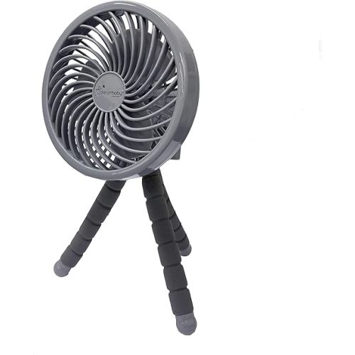 Dreambaby Smart Grip Deluxe Fan, Octopus Wrap Around Legs, Adjustable, Battery Operated