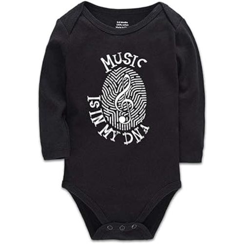 Music In My DNA Baby Bodysuit, Cute Musician Bodysuit, Music Lover Bodysuit, Music Baby Clothes 0-24 Months