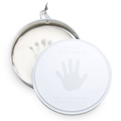 Pearhead® "My Little Babyprints" Handprint or Footprint Keepsake Kit in Grey/White - GRAY/WHITE - NO SIZE