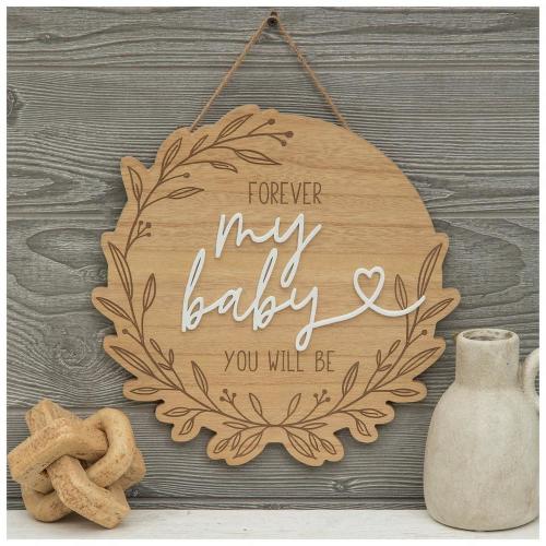 Forever My Baby Wood Wall Decor