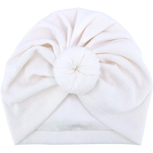 Silky Satin Lined Turban Hat for Babies Infant Toddler Girls Boys Bonnet Newborn Cotton Beanie Little Kids Shower Caps