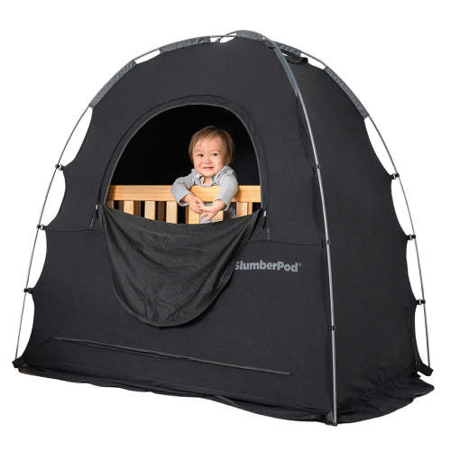 SlumberPod Portable Privacy Pod Blackout — buybuy BABY in Black/Grey
