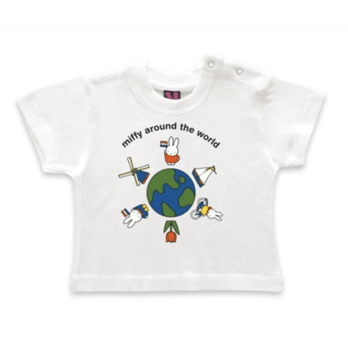 baby t-shirt miffy around the world | only at miffytown