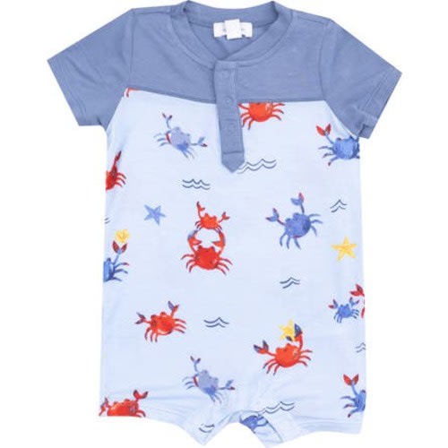 Crabs Henley Romper