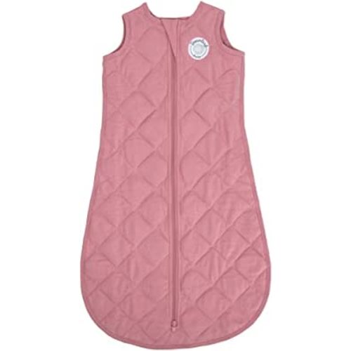 DREAMLAND BABY Sleep Sack | Baby: 0-6 Months | Gently Weighted Sleep Sacks | 100% Natural Cotton | 2-Way Zipper | Machine Washable | Newborn/Infant Swaddle Transition | Swaddle Sleeping Bag
