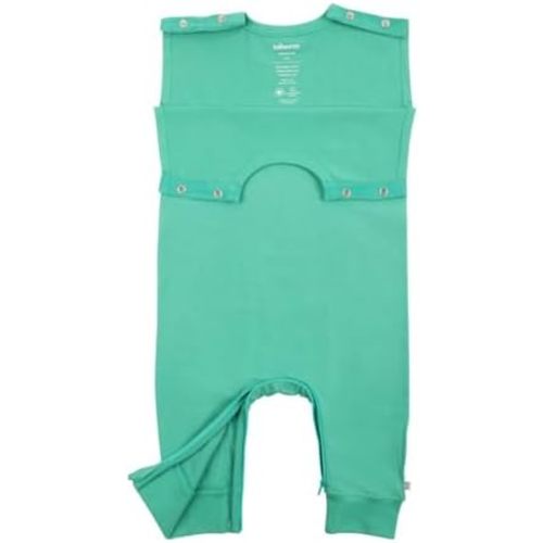 Baby Romper with Shoulder Snaps - As Seen on Shark Tank, 100% GOTS Certified Organic Cotton, Toddler Boy/Girl Clothes