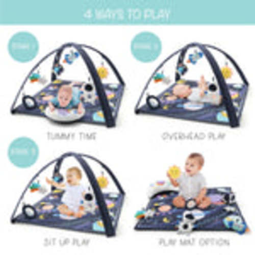 Space 7-in-1 Baby Activity Gym Playmat, Interactive – The Peanutshell