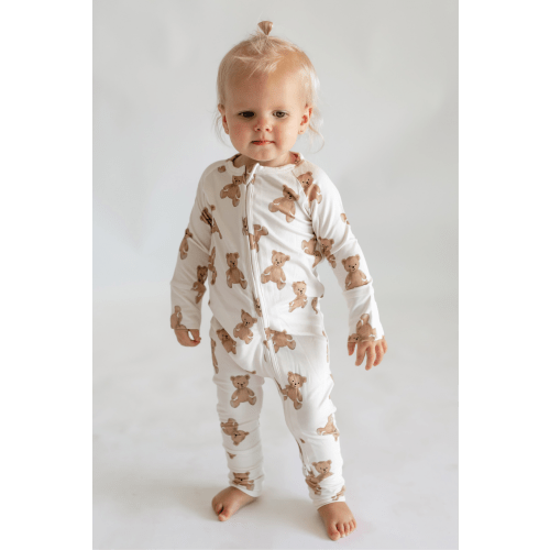 Infant Romper in Bears