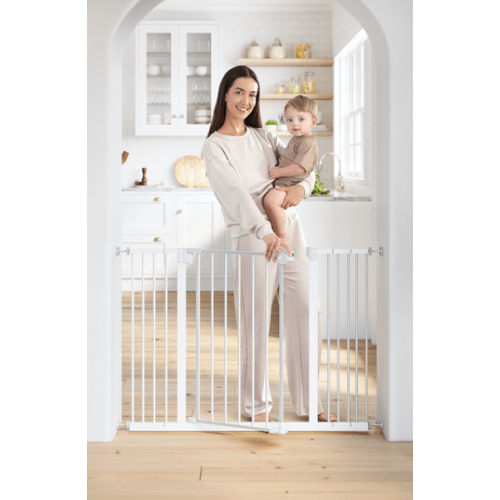 Baby Safety Gate with 3 Extensions