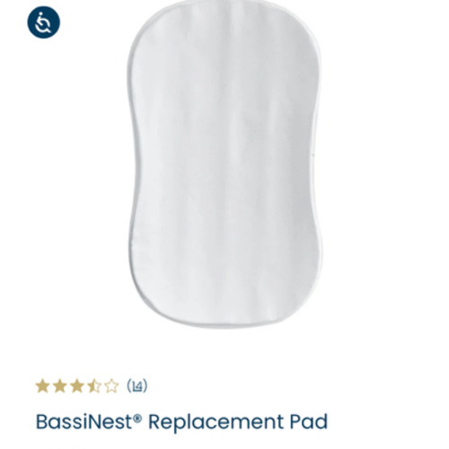 Breathable HALO BassiNest Replacement Pad